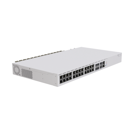 CRS326-4CPLUS20GPLUS2QPLUSRM Cloud Router Switch 326-4C+20G+2Q+RM 20x2.5 Gbit Lan, 4x Combo Ports, 2x 40 Gbps QSFP,L7 RACK MOUNT