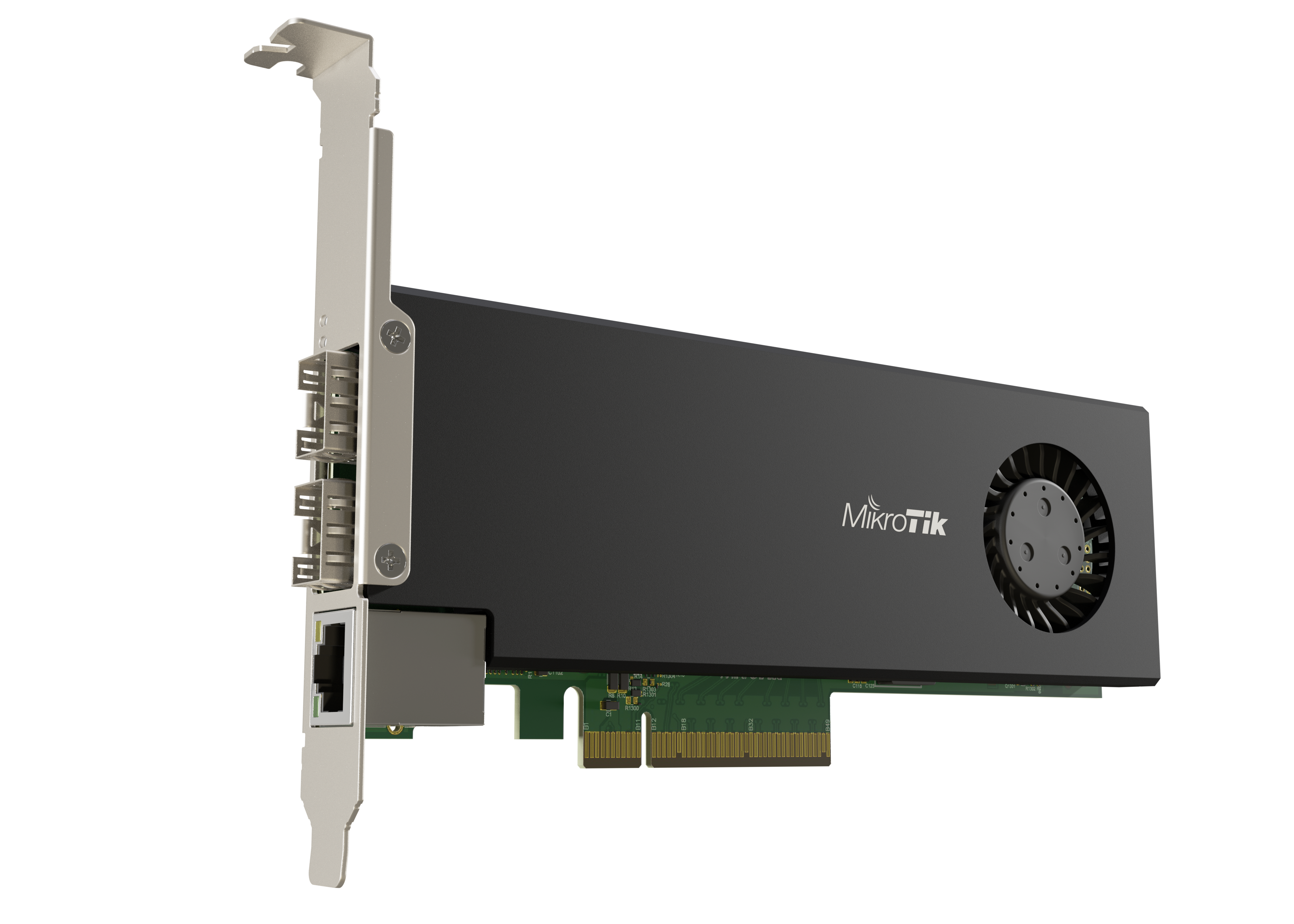 CCR2004-1G-2XS-PCIe CCR2004-1G-2XS-PCIe PCI-express card with RouterOS L6 Firewall / Router