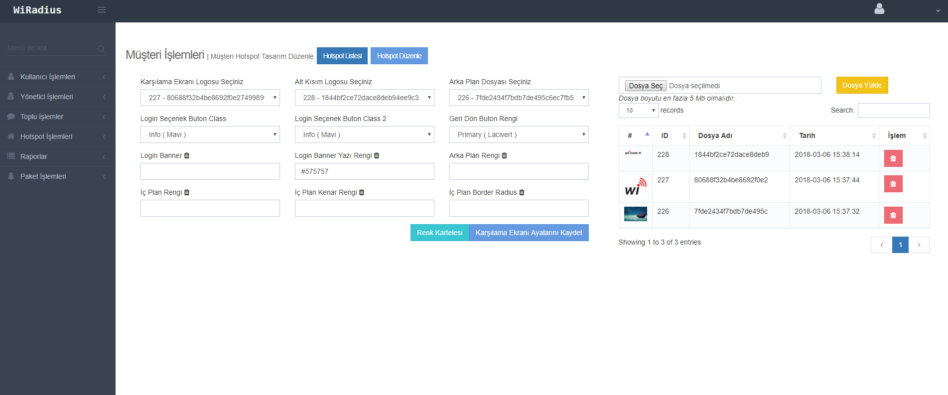 WIPOINT-50 50 ONLINE KULLANICI HOTSPOT VE LOGIN YONETIM / YILLIK
