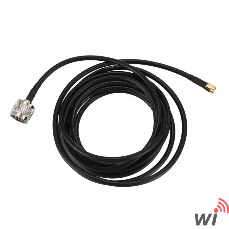 Winet Lora LMR240 3 Metre Anten Kablosu (RP-SMA Erkek / N-Type Erkek)